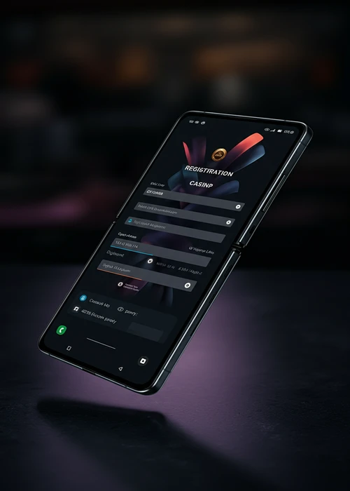 Übersicht der Registrierungsschritte bei Gamrfirst Casino mit beispielhaften Eingabefeldern und Bestätigungs-Buttons für eine schnelle und sichere Anmeldung